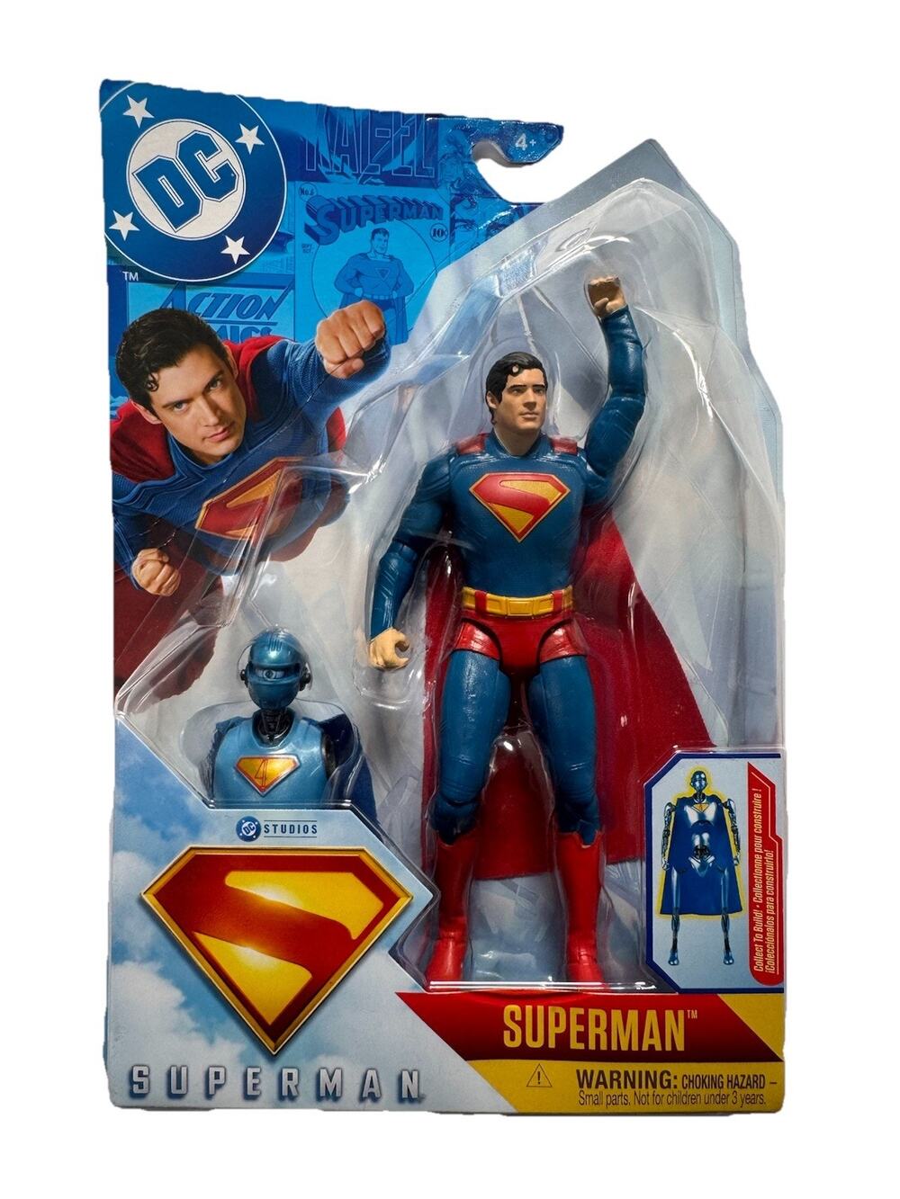 DC Studios Superman Action Figure Build-A-Robot Part Spin Master 2025 NIP